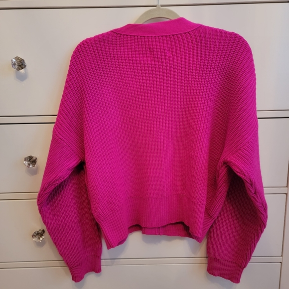 Maeve Sunny Cropped Cardigan (Anthropologie) - Picture 4 of 7